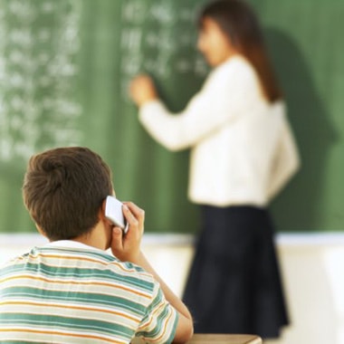 Featured image for Education Minister Nick Gibb spoke out about a complete ban on mobile phones within schools