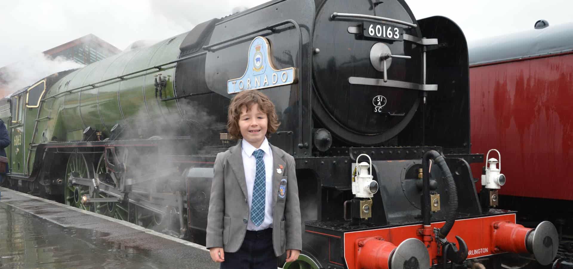 Featured image for HKS SUPER STAR Year 3 pupil is Railway Child
